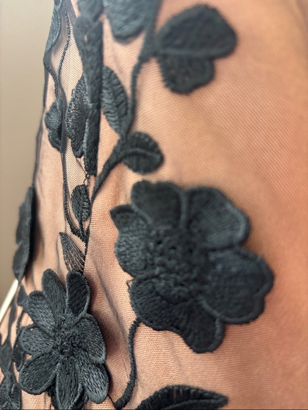 Helsi Structured 3D Floral-Embellished Mini Dress from Anthropologie - Picture 4 of 6